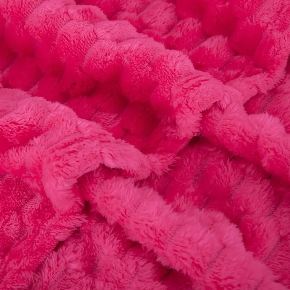 Hot Pink Throw Blanket 50
